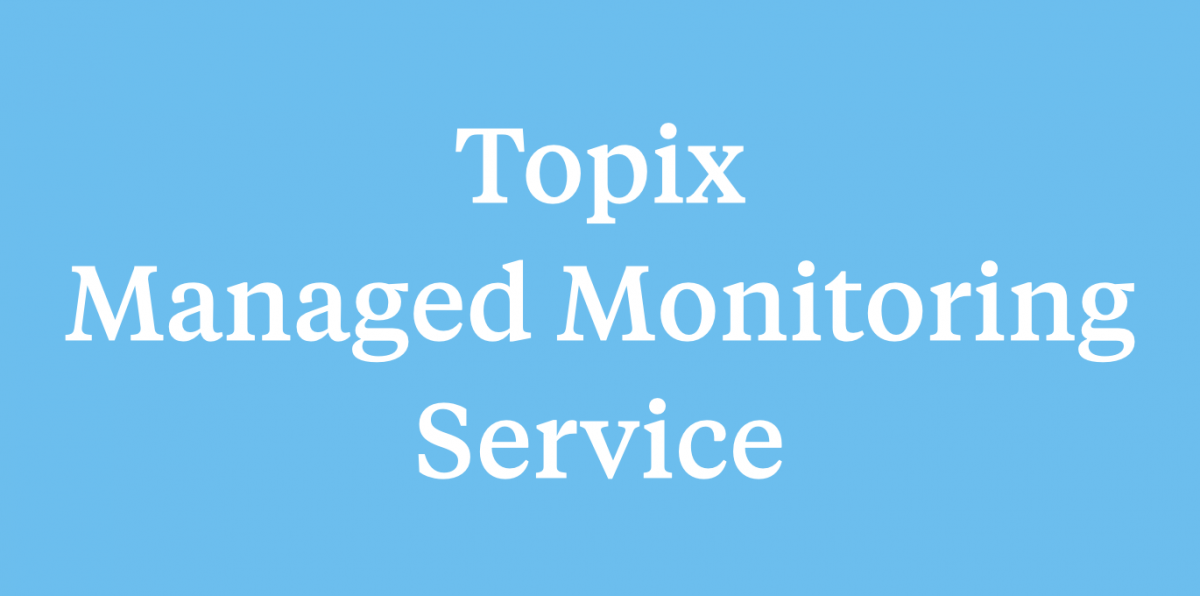 Logo Topix Managed Monitoring Service