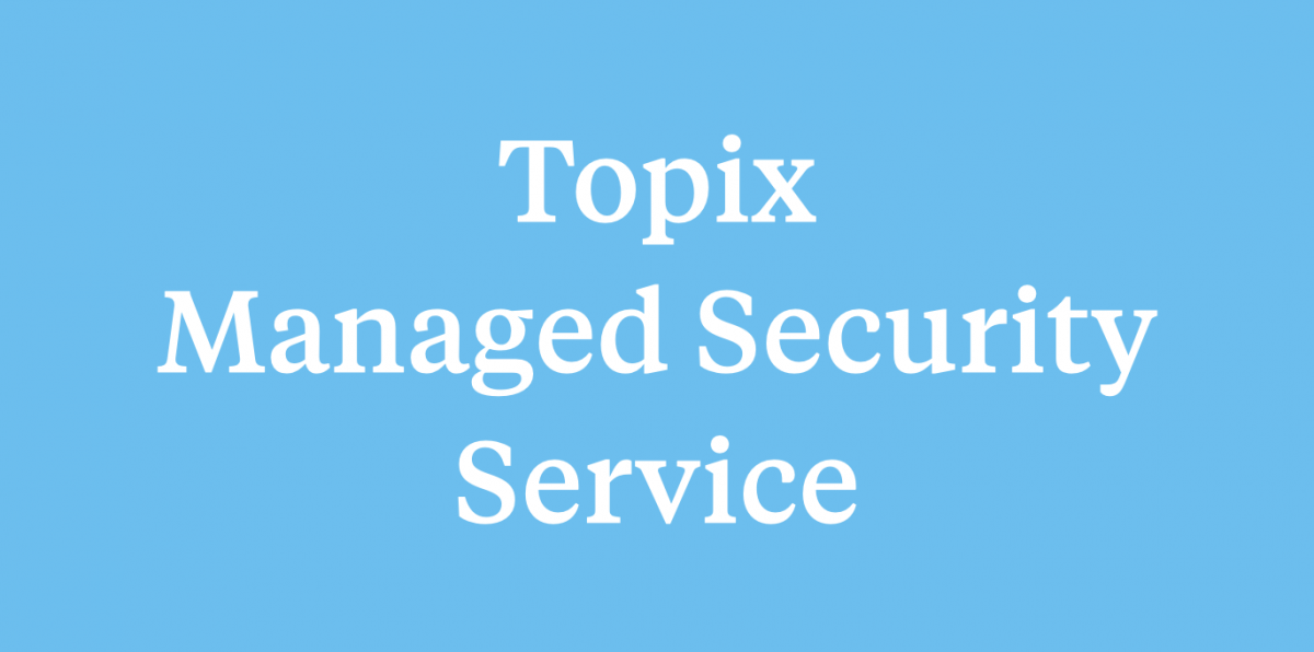 Logo Topix Managed Security Service