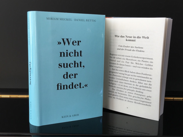 «Wer nicht sucht, der findet.» – Miriam Meckel, Daniel Rettig – © 2018 Kein & Aber AG