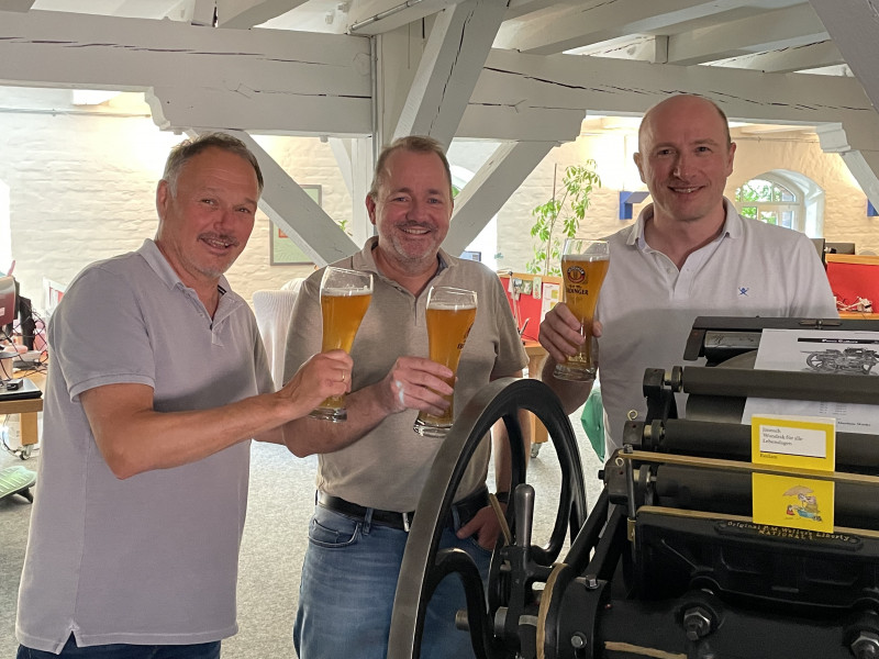 3 Mann und 3 Bier